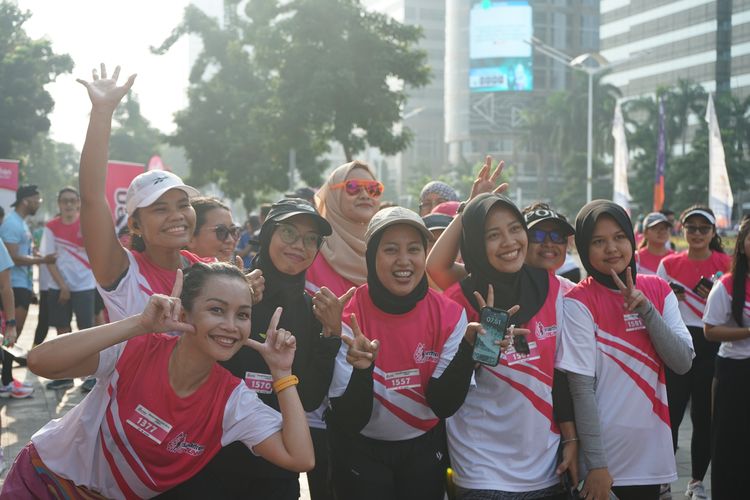 Race photo from Smartfren Run 2024 Vibes
