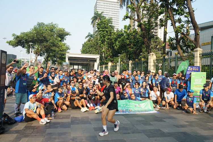 Race photo from Lari Bareng Yuk!