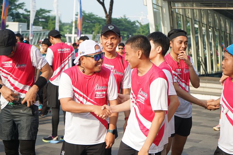 Race photo from Smartfren Run 2024 Vibes