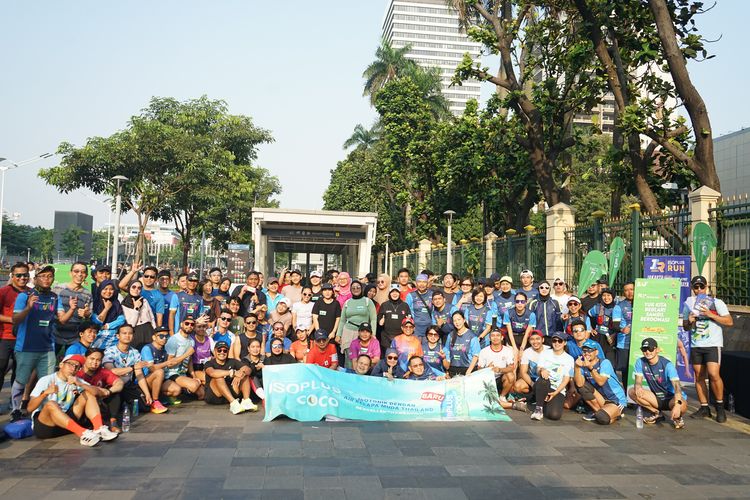 Race photo from Lari Bareng Yuk!