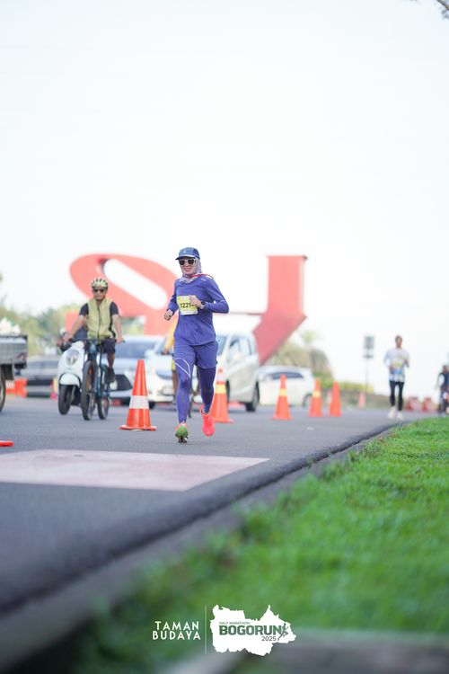 Race photo from Taman Budaya x BOGORUN 2025