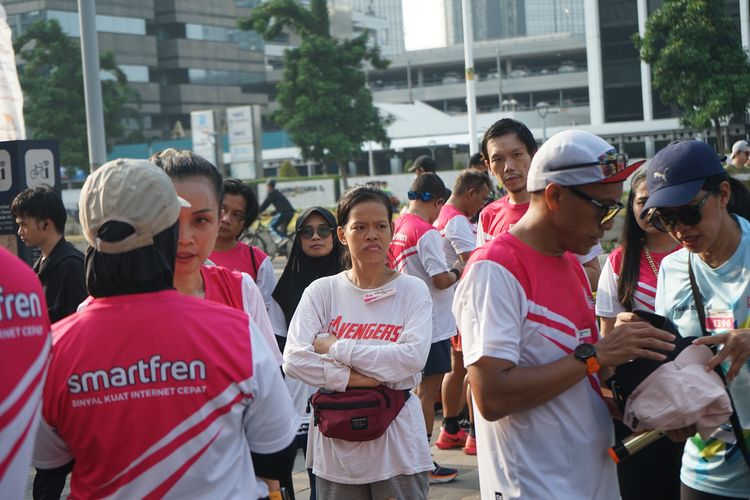 Race photo from Smartfren Run 2024 Vibes