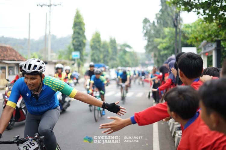 Race photo from Cycling de Jabar 2024