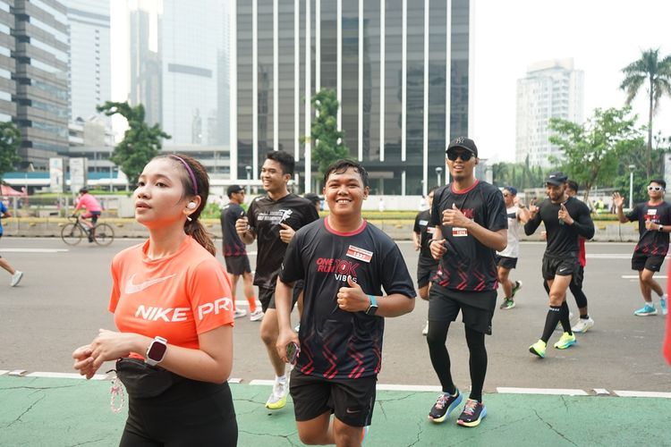 Race photo from One Run 10K Vibes 2024