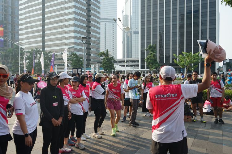 Race photo from Smartfren Run 2024 Vibes