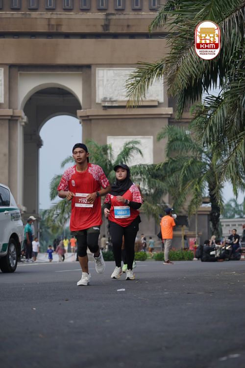 Race photo from Kediri Half Marathon 2025
