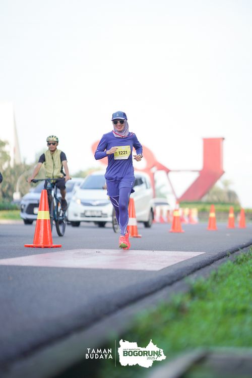 Race photo from Taman Budaya x BOGORUN 2025