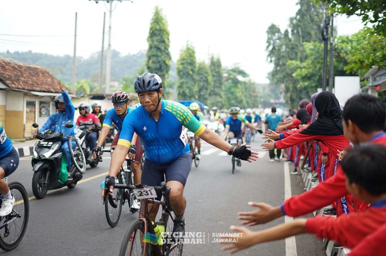 Race photo from Cycling de Jabar 2024