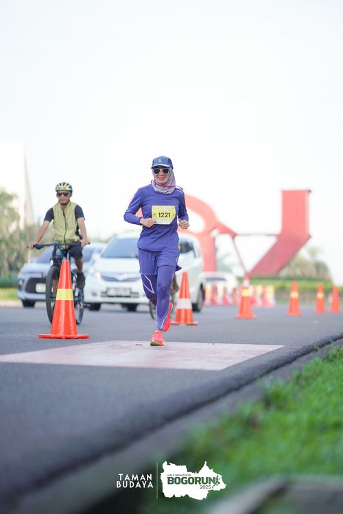 Race photo from Taman Budaya x BOGORUN 2025