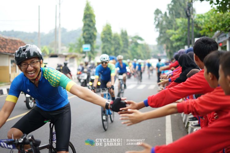 Race photo from Cycling de Jabar 2024