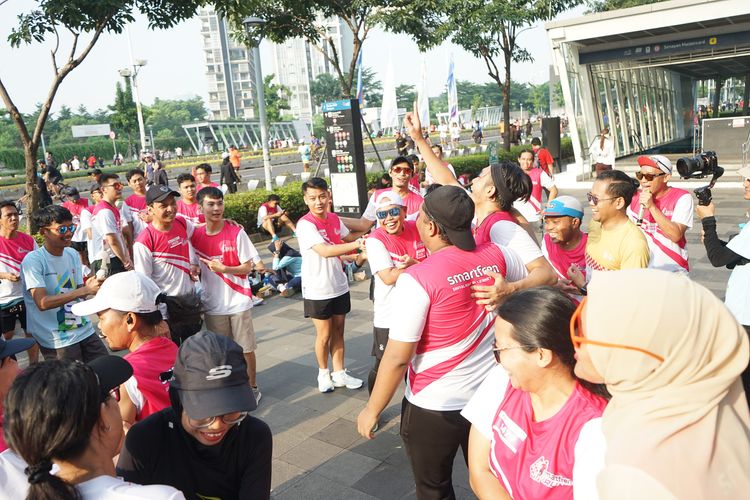 Race photo from Smartfren Run 2024 Vibes
