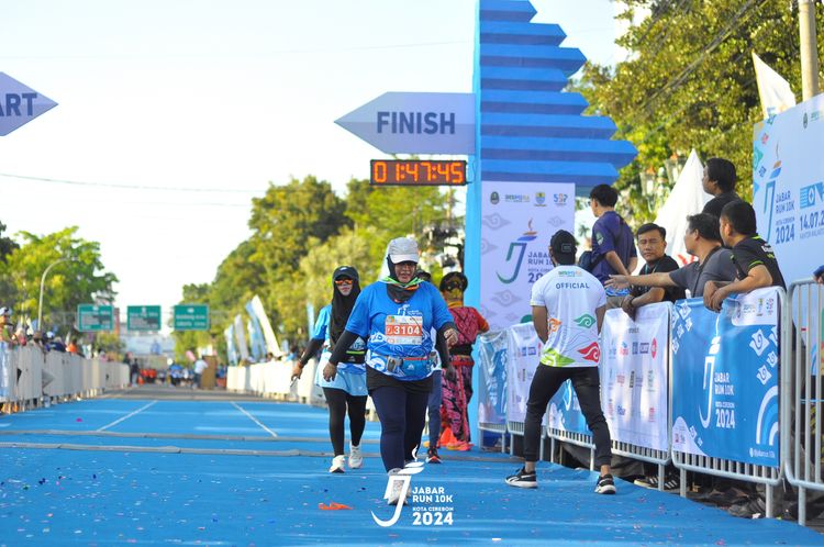 Race photo from Jabar Run 10K 2024