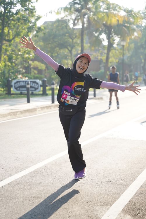 Race photo from WIPRO RUN 2025 - Vitalis Unza 20th Anniversary