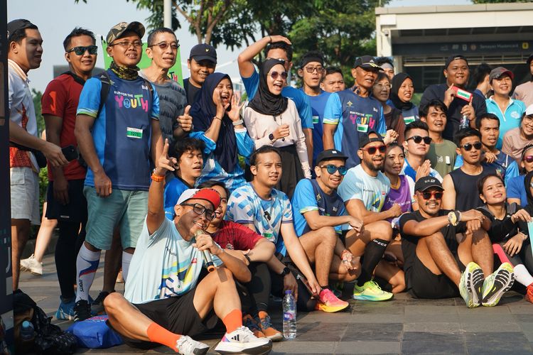 Race photo from Lari Bareng Yuk!