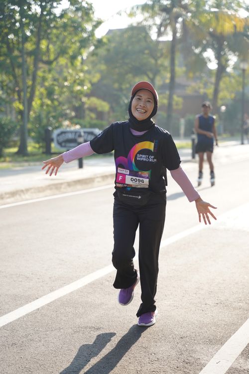 Race photo from WIPRO RUN 2025 - Vitalis Unza 20th Anniversary