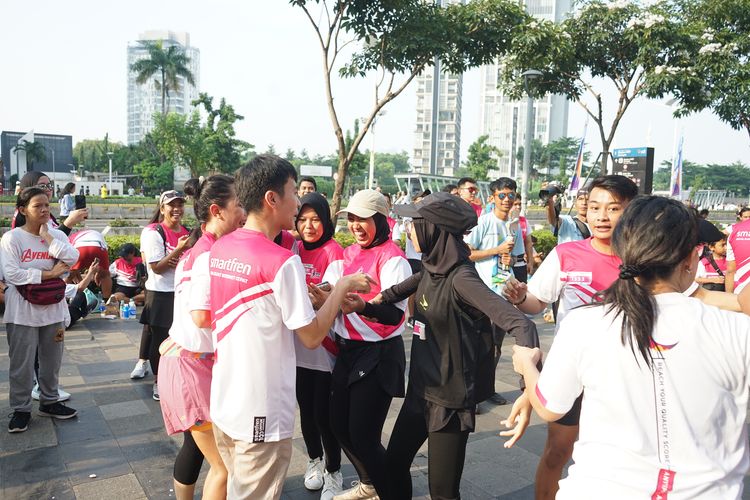 Race photo from Smartfren Run 2024 Vibes