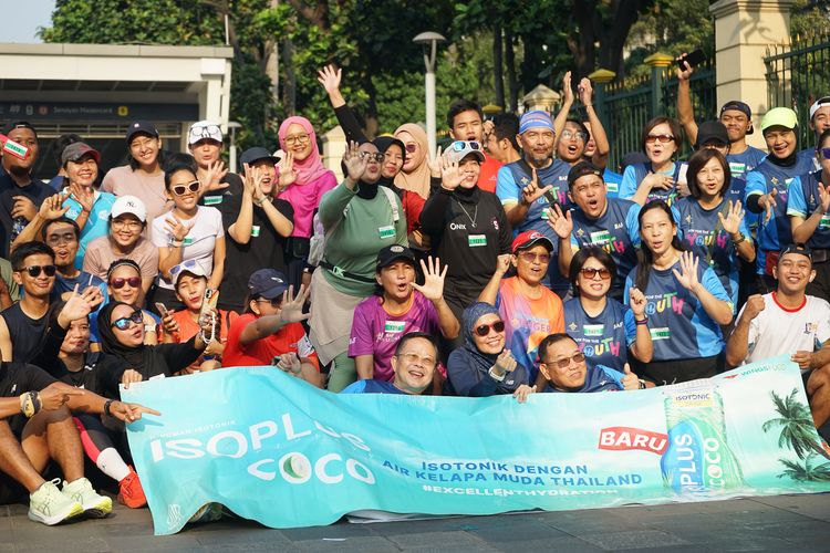 Race photo from Lari Bareng Yuk!