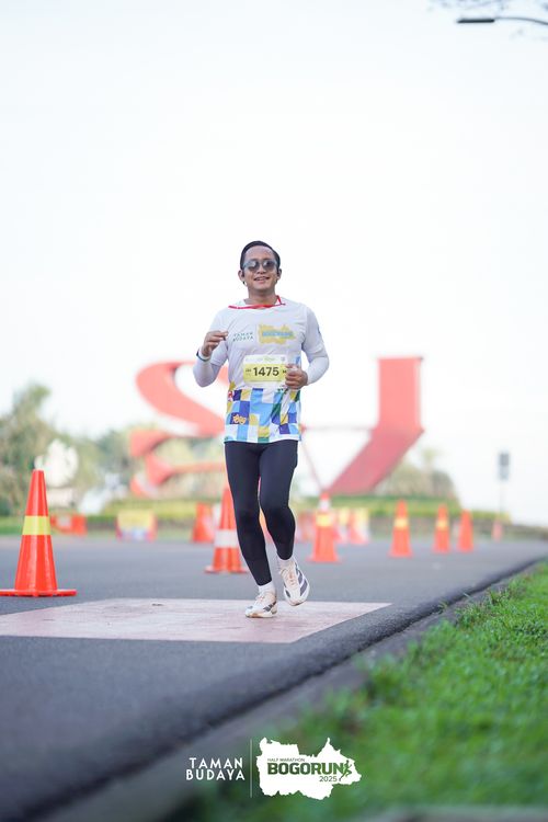 Race photo from Taman Budaya x BOGORUN 2025