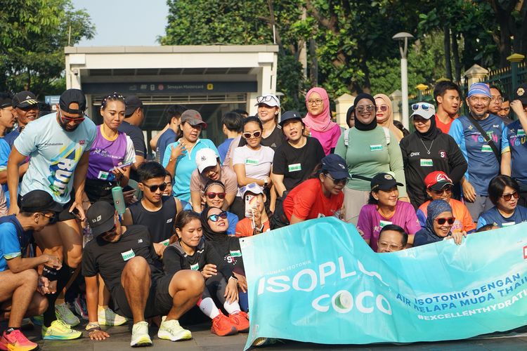 Race photo from Lari Bareng Yuk!