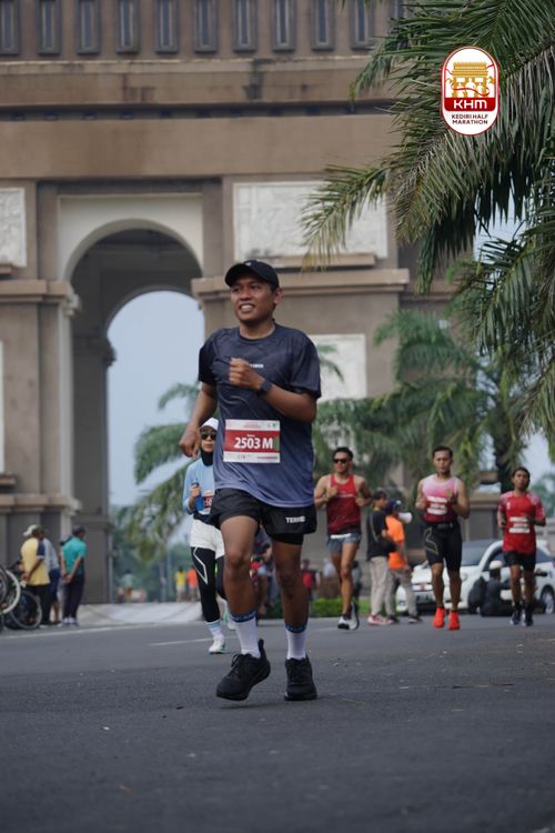 Race photo from Kediri Half Marathon 2025