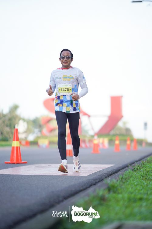 Race photo from Taman Budaya x BOGORUN 2025