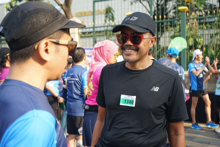 Race photo from Lari Bareng Yuk!