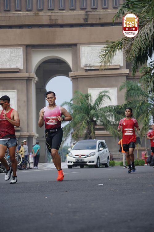 Race photo from Kediri Half Marathon 2025