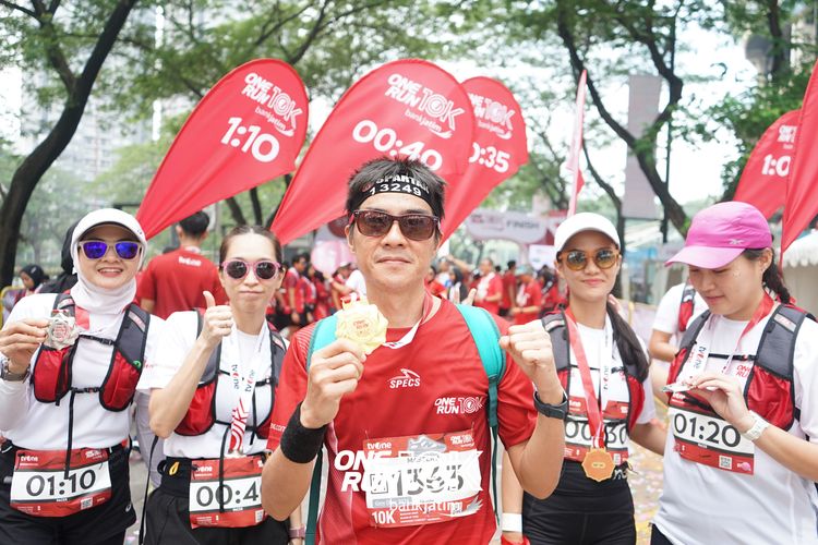 Race photo from ONE RUN 10 K