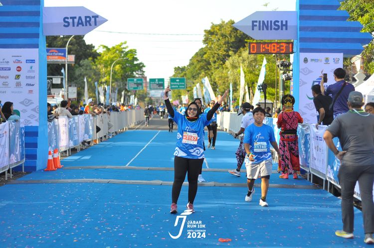 Race photo from Jabar Run 10K 2024