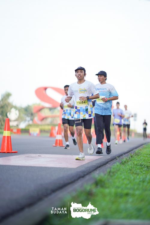 Race photo from Taman Budaya x BOGORUN 2025