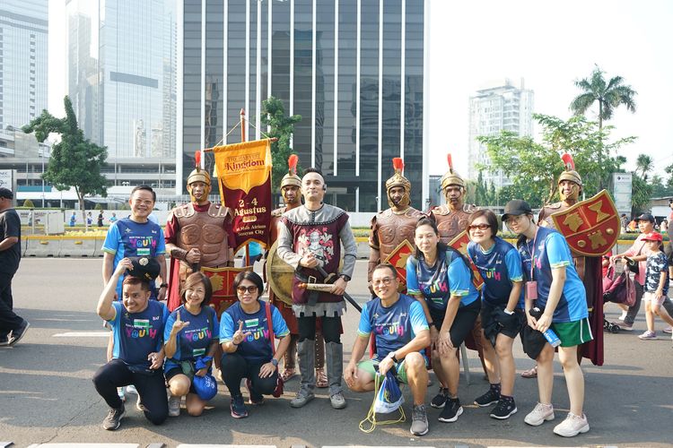 Race photo from Lari Bareng Yuk!
