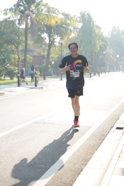 Race photo from WIPRO RUN 2025 - Vitalis Unza 20th Anniversary