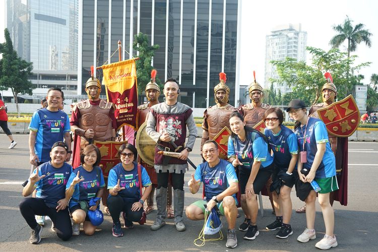 Race photo from Lari Bareng Yuk!