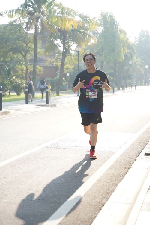Race photo from WIPRO RUN 2025 - Vitalis Unza 20th Anniversary
