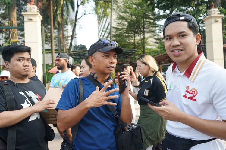 Race photo from Lari Bareng Yuk!
