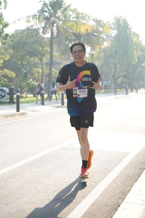 Race photo from WIPRO RUN 2025 - Vitalis Unza 20th Anniversary