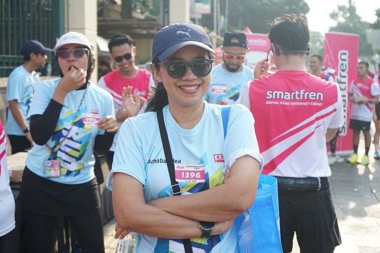 Race photo from Smartfren Run 2024 Vibes