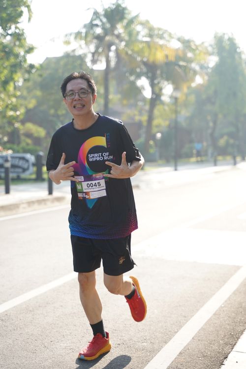 Race photo from WIPRO RUN 2025 - Vitalis Unza 20th Anniversary