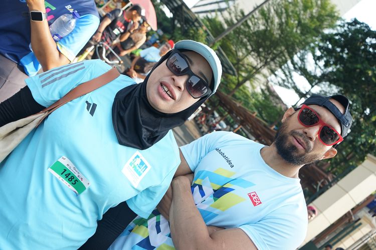 Race photo from Lari Bareng Yuk!