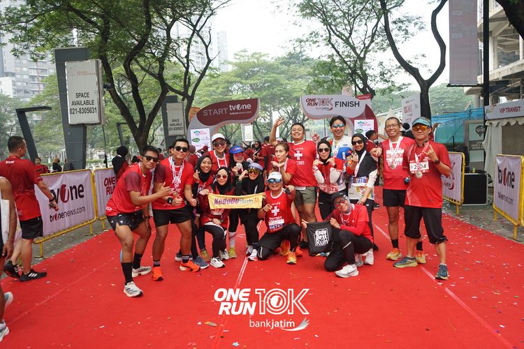 Race photo from ONE RUN 10 K