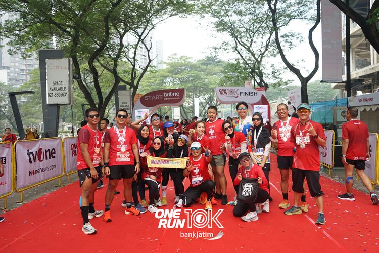 Race photo from ONE RUN 10 K