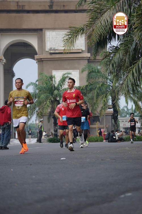Race photo from Kediri Half Marathon 2025
