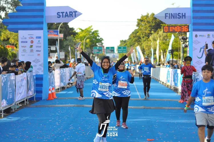 Race photo from Jabar Run 10K 2024