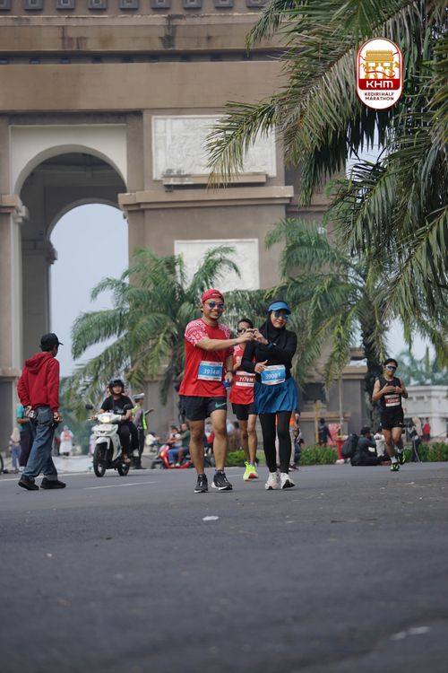 Race photo from Kediri Half Marathon 2025
