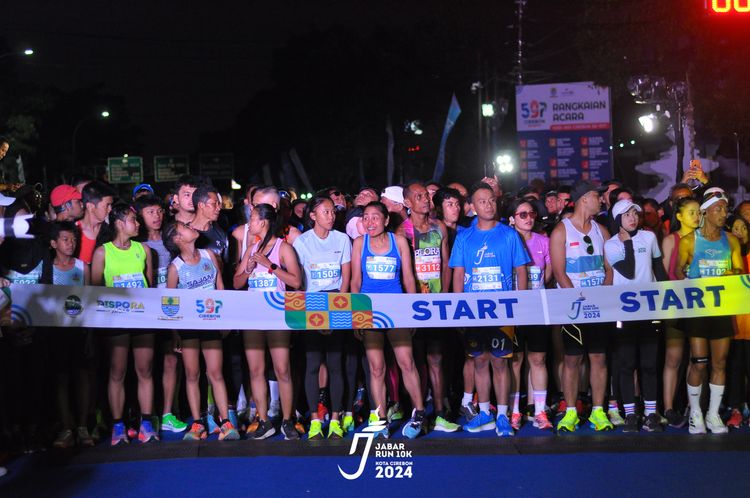 Race photo from Jabar Run 10K 2024