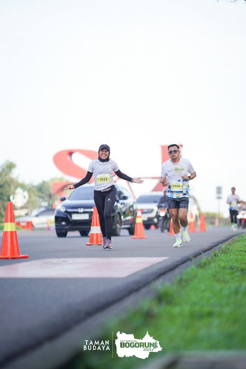 Race photo from Taman Budaya x BOGORUN 2025