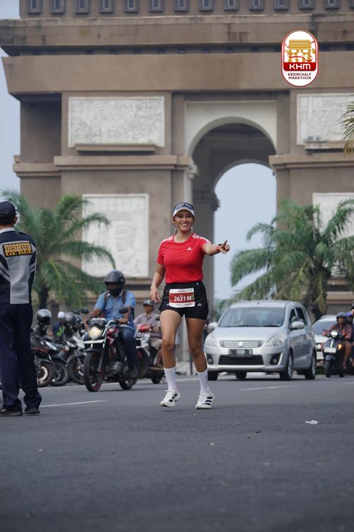 Race photo from Kediri Half Marathon 2025