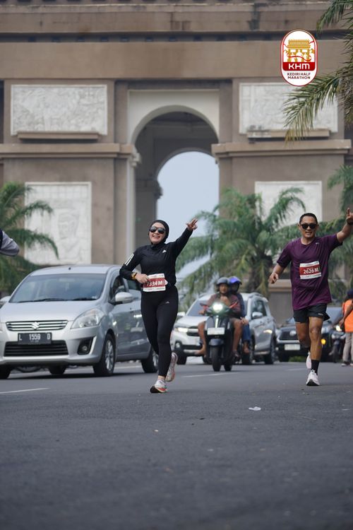 Race photo from Kediri Half Marathon 2025