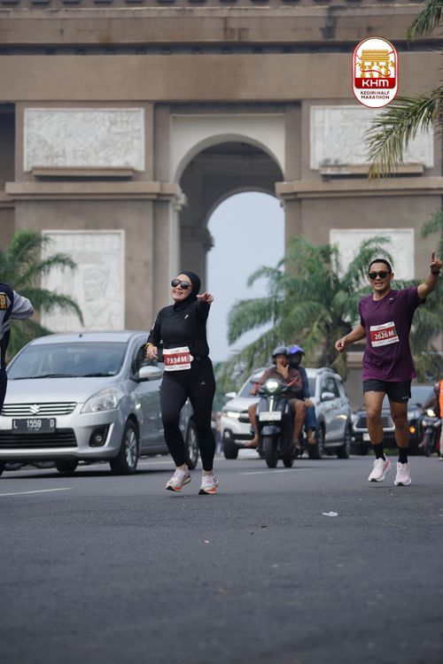 Race photo from Kediri Half Marathon 2025