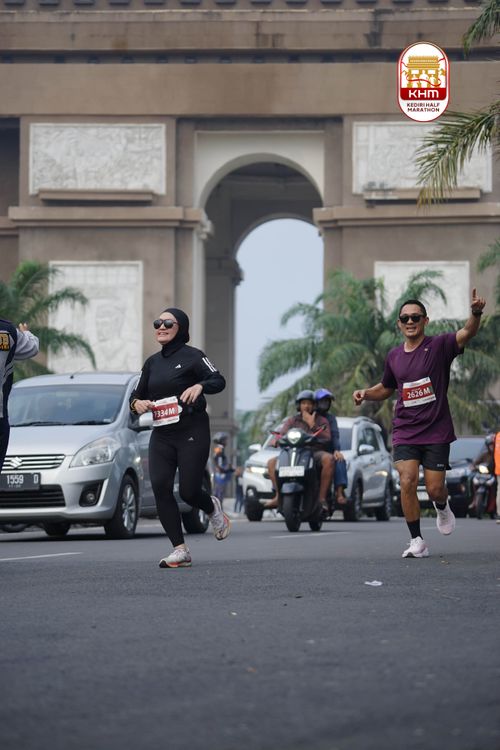 Race photo from Kediri Half Marathon 2025